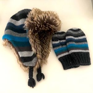 GAP hat and mittens